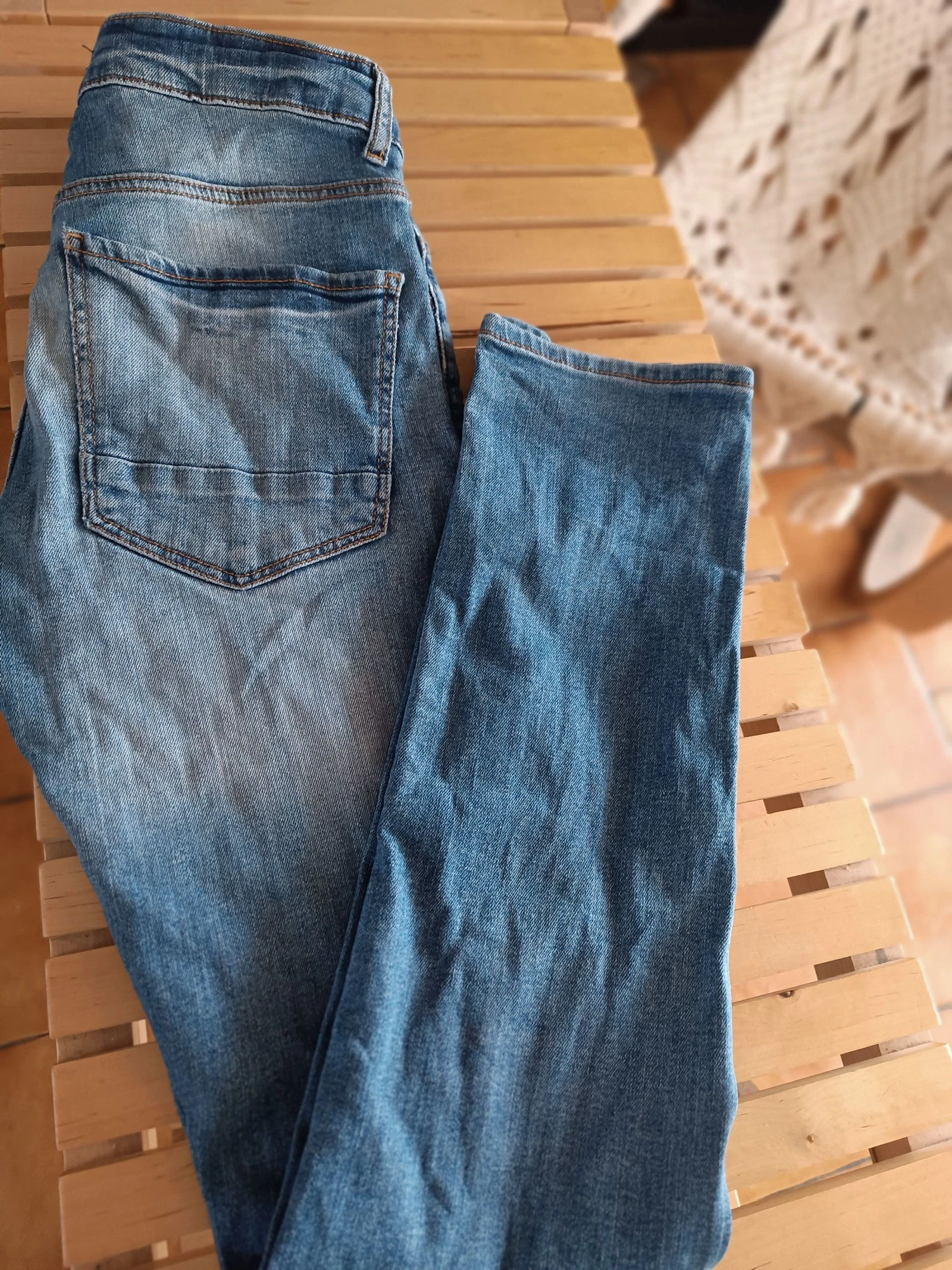 Kiabi slim fit washed jeans size 14 years – photo 7